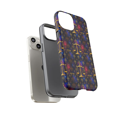 Tough Cases, Libra, Zodiac v2, Metal Pattern