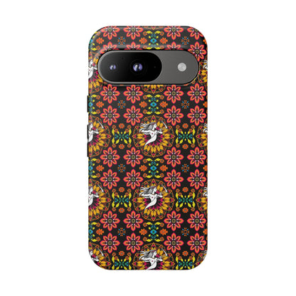 Tough Cases, Sagittarius, Zodiac v2, Flower Pattern