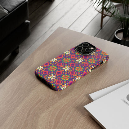 Tough Cases, Aquarius, Zodiac v1, Flower Pattern