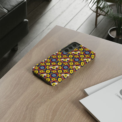 Tough Cases, Aquarius, Zodiac v3, Flower Pattern