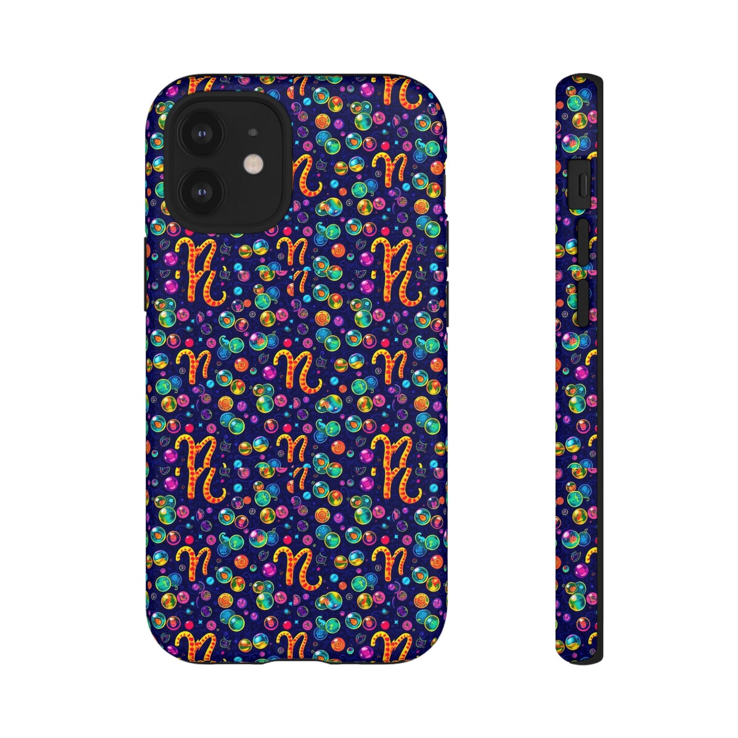 Tough Cases, Aquarius, Zodiac, Bubble Pattern