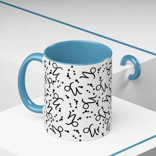 Accent Coffee Mug with the Capricorn sign (11, 15oz)
