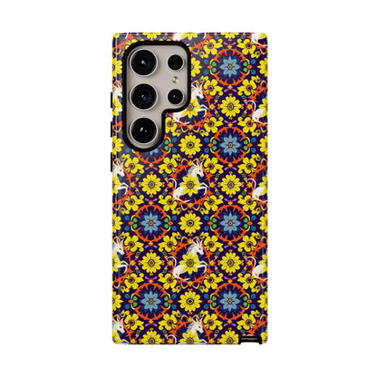 Tough Cases, Aquarius, Zodiac v3, Flower Pattern