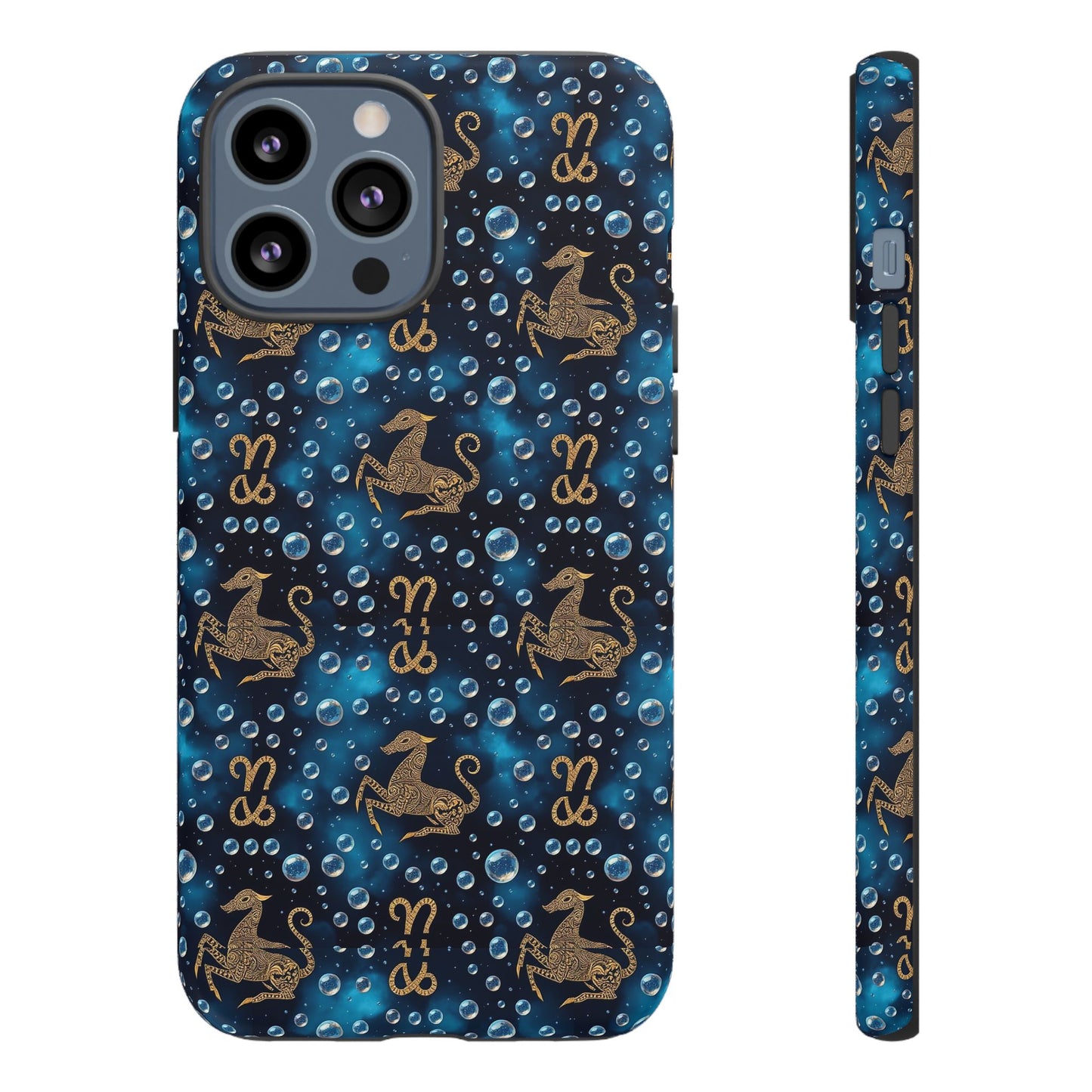 Tough Cases, Capricorn, Zodiac, Bubble Pattern