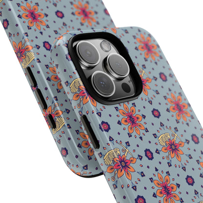 Tough Cases, Sagittarius, Zodiac v3, Flower Pattern