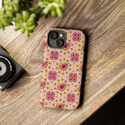 Tough Cases, Sagittarius, Zodiac v4, Flower Pattern
