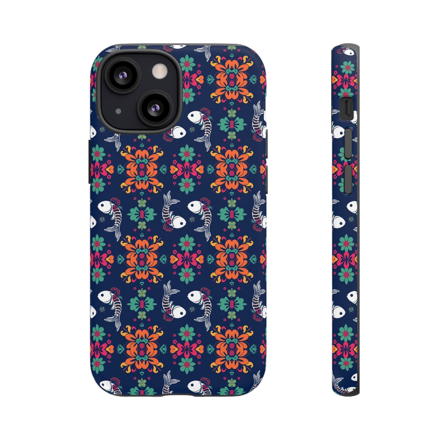 Tough Cases, Pisces, Zodiac, Flower Pattern