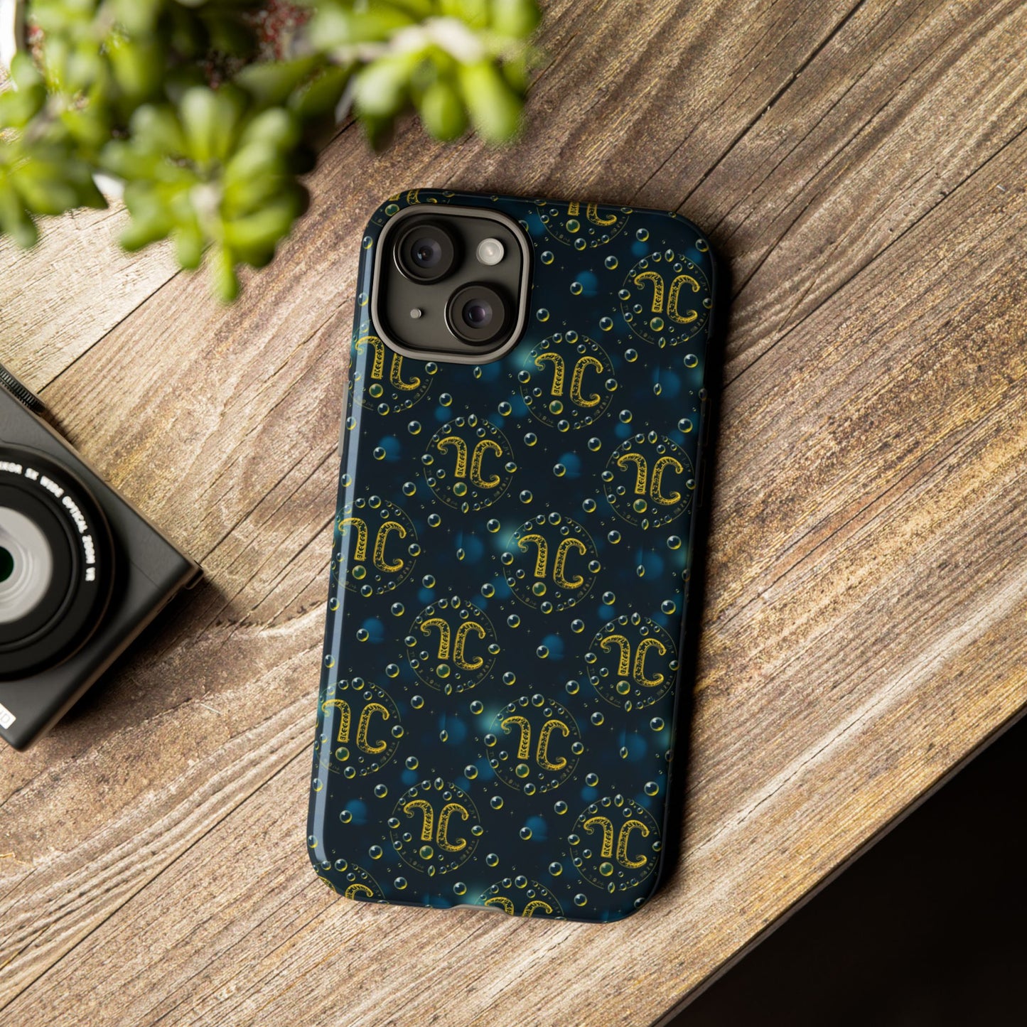 Tough Cases, Aquarius, Zodiac v2, Bubble Pattern