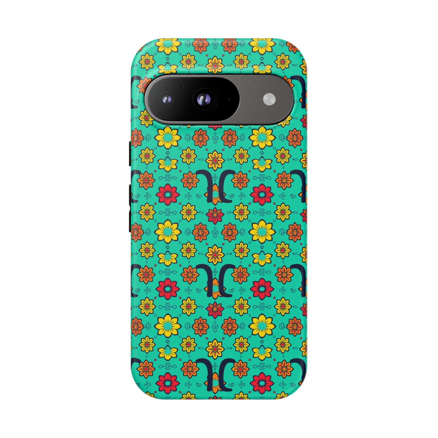 Tough Cases, Aquarius, Zodiac v2, Flower Pattern