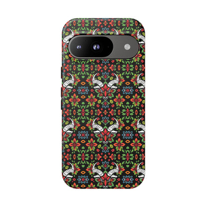Tough Cases, Taurus, Zodiac v2, Flower Pattern