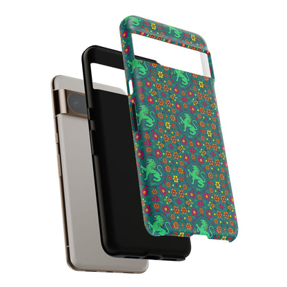 Tough Cases, Leo, Zodiac v3, Flower Pattern