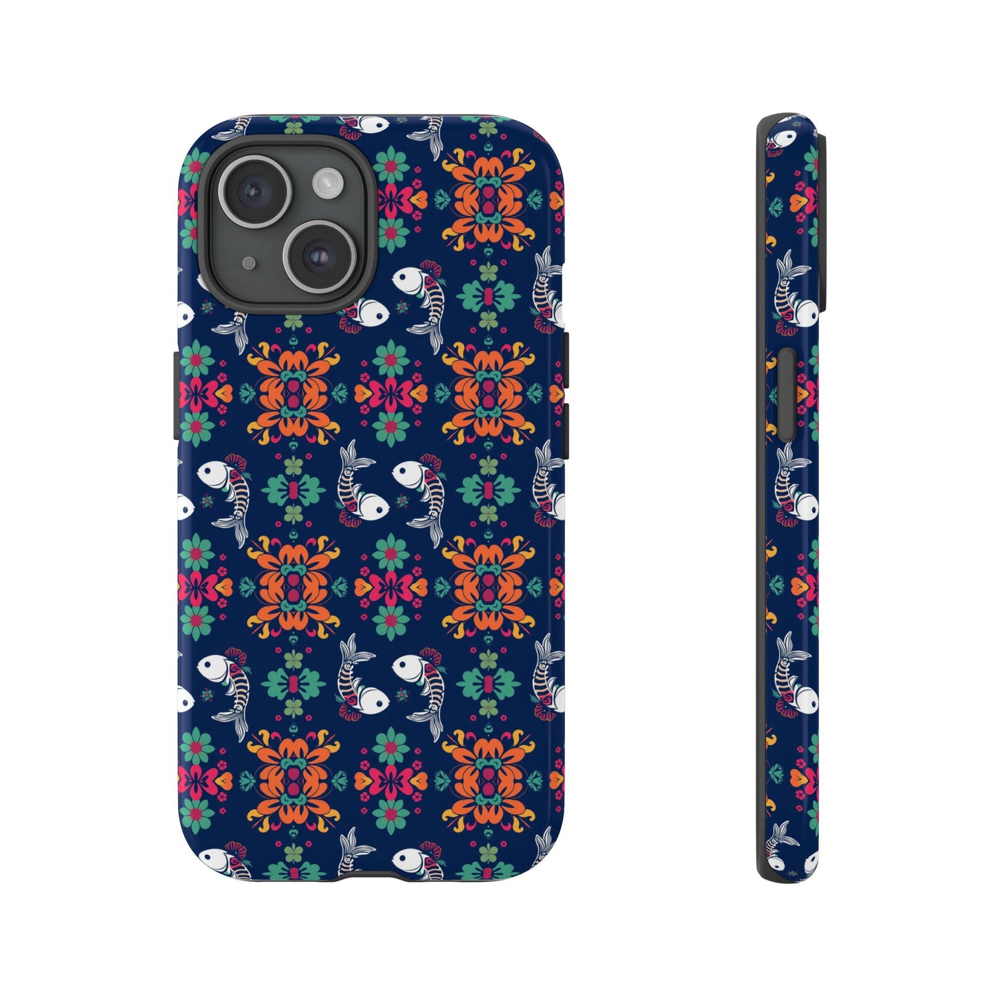 Tough Cases, Pisces, Zodiac, Flower Pattern