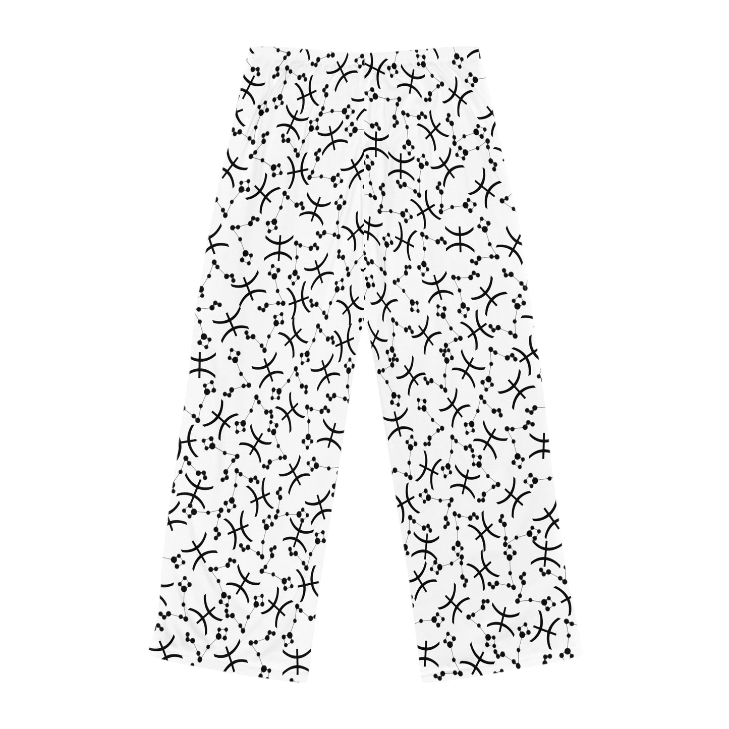 Women's Zodiac Pajama Pants (AOP) Pisces Zodiac Sign
