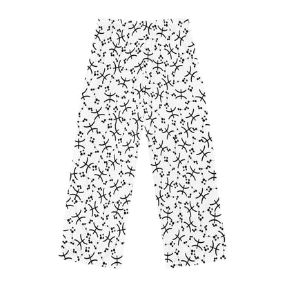 Women's Zodiac Pajama Pants (AOP) Pisces Zodiac Sign