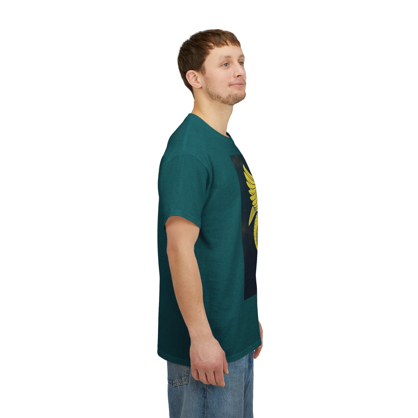 Unisex Heavy Cotton T-Shirt, Pisces Queen, Zodiac Design