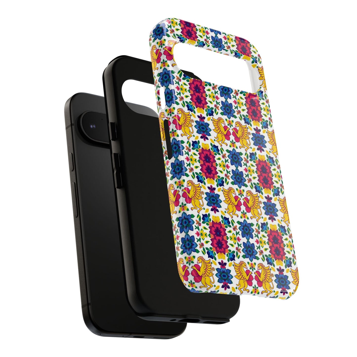 Tough Cases, Gemini, Zodiac, Flower Pattern