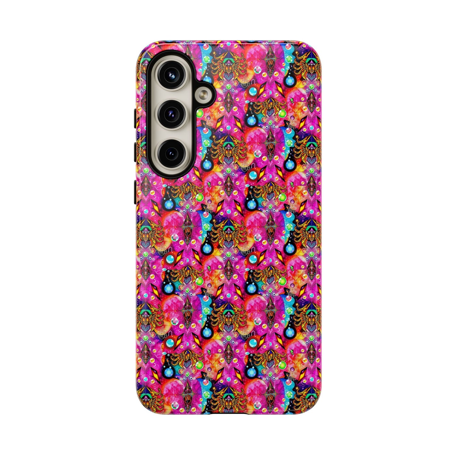 Tough Cases, Scorpio, Zodiac v1, Bubble Pattern