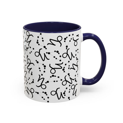 Accent Coffee Mug with the Capricorn sign (11, 15oz)