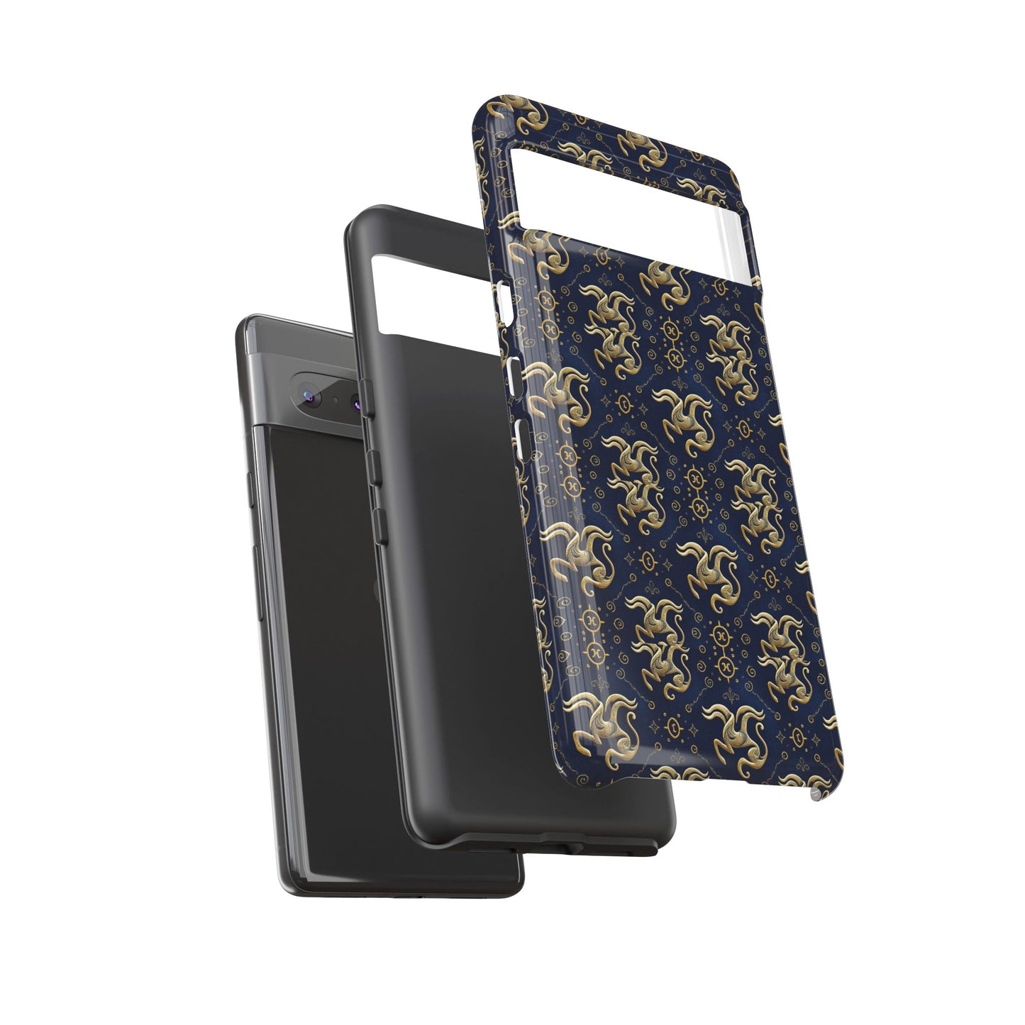 Tough Cases, Aquarius, Zodiac v2, Metal Pattern