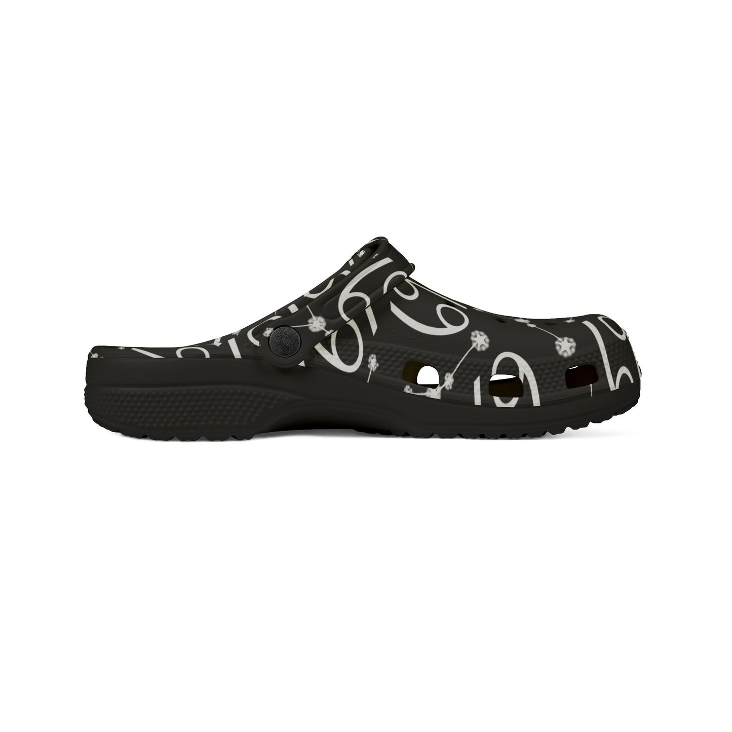 EVA Foam Rubber Shoes (AOP), Material 100% EVA, Cancer Zodiac Design