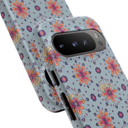Tough Cases, Sagittarius, Zodiac v3, Flower Pattern