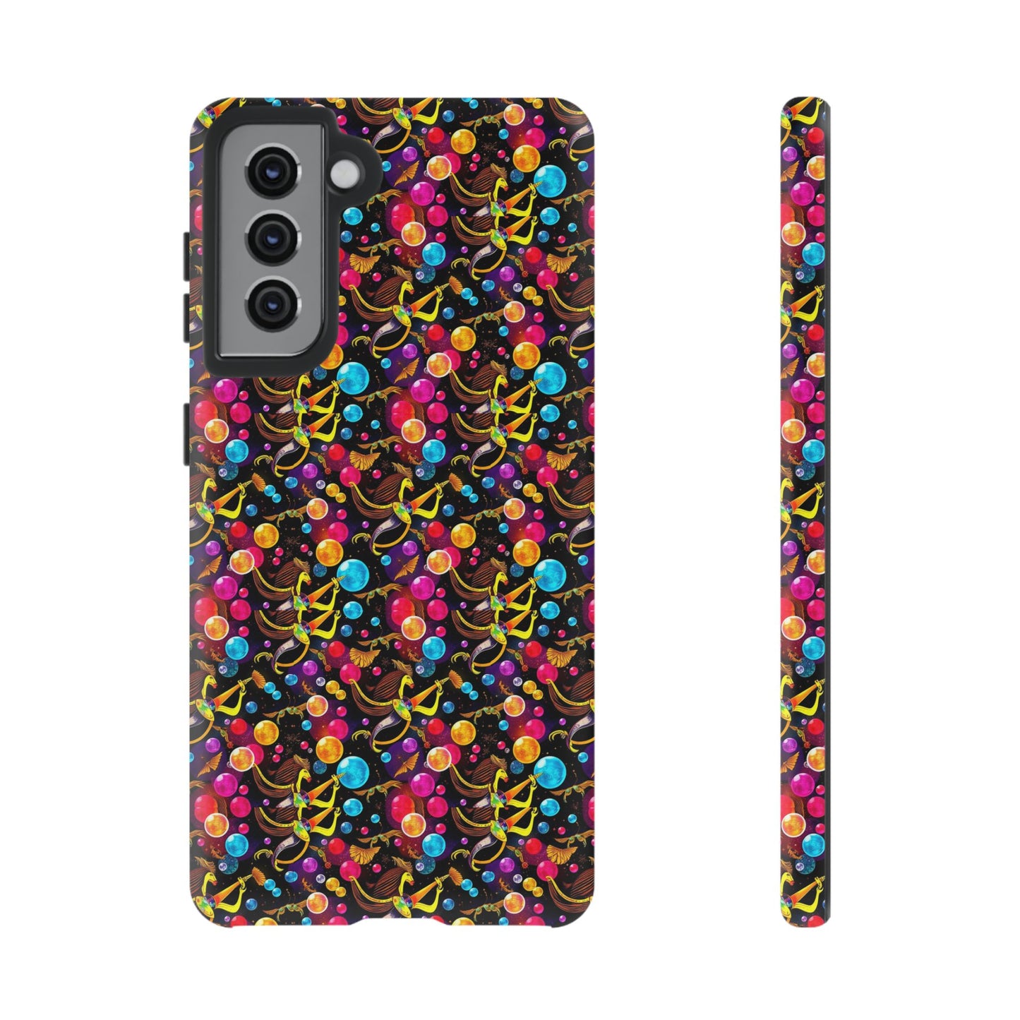 Tough Cases, Sagittarius, Zodiac v1, Bubble Pattern