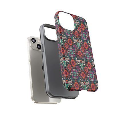 Tough Cases, Taurus, Zodiac v4, Flower Pattern