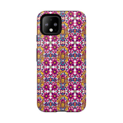 Tough Cases, Scorpio, Zodiac v2, Flower Pattern