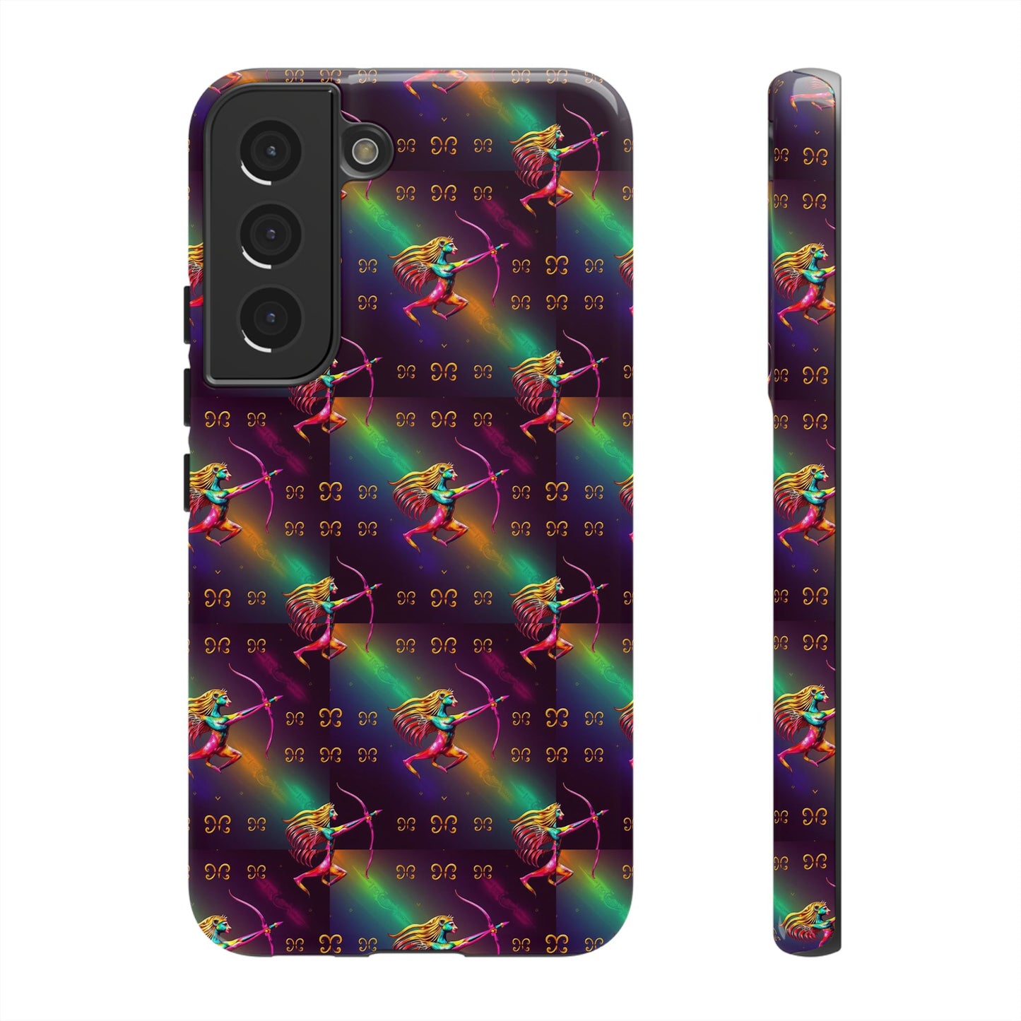 Tough Cases, Sagittarius, Zodiac v1, Metal Pattern