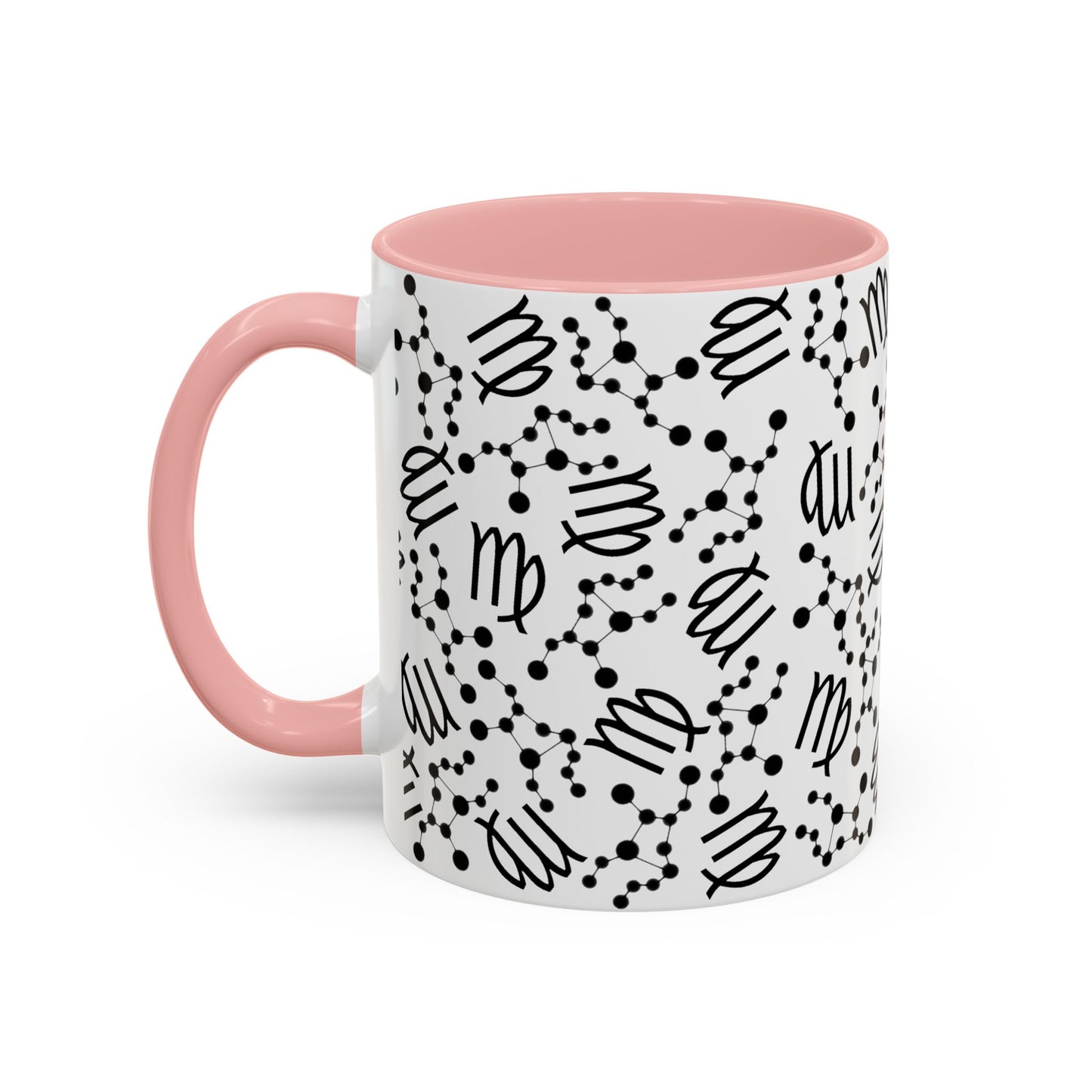 Accent Coffee Mug with the Virgo sign (11, 15oz)