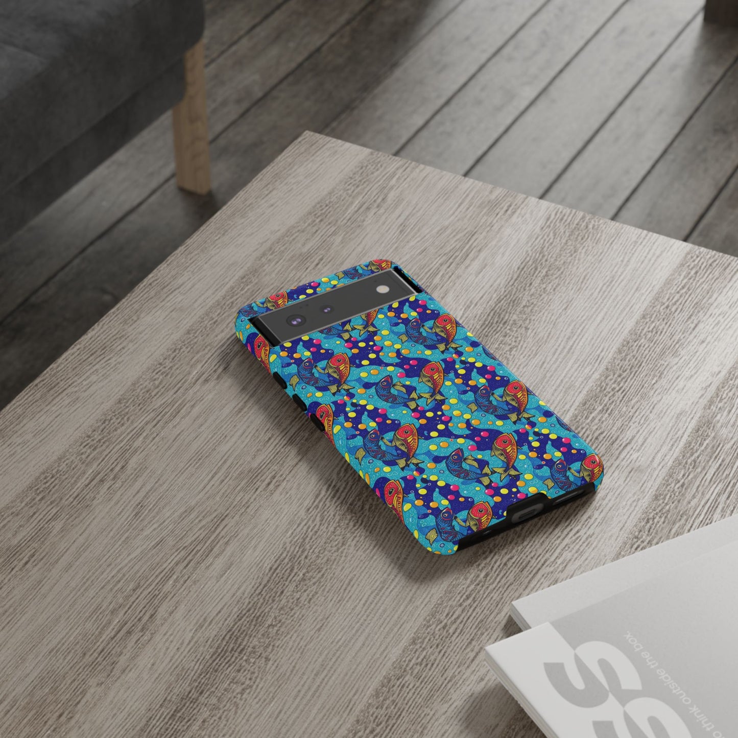 Tough Cases, Pisces, Zodiac v2, Bubble Pattern