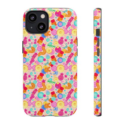 Tough Cases, Sagittarius, Zodiac v2, Bubble Pattern