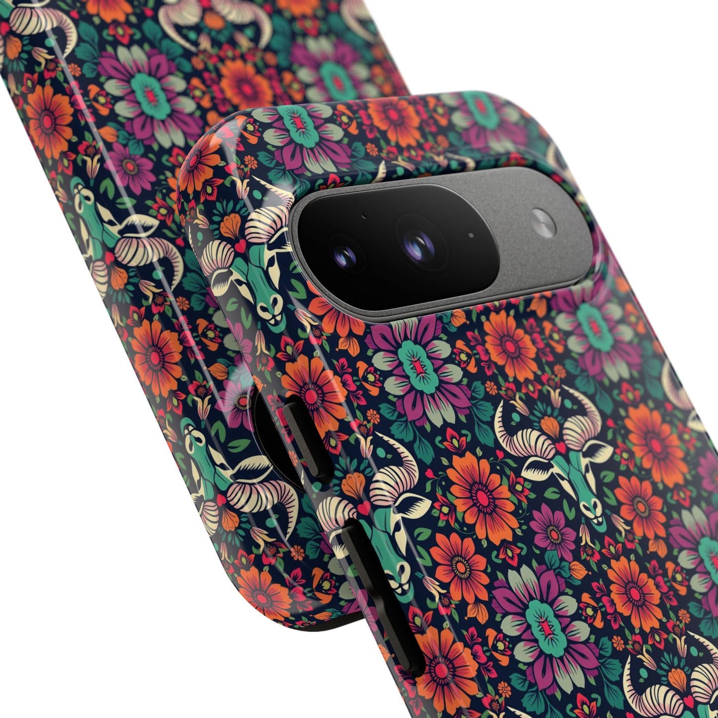 Tough Cases, Taurus, Zodiac v4, Flower Pattern