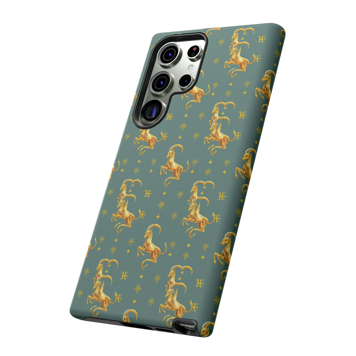 Tough Cases, Capricorn, Zodiac v1, Metal Pattern