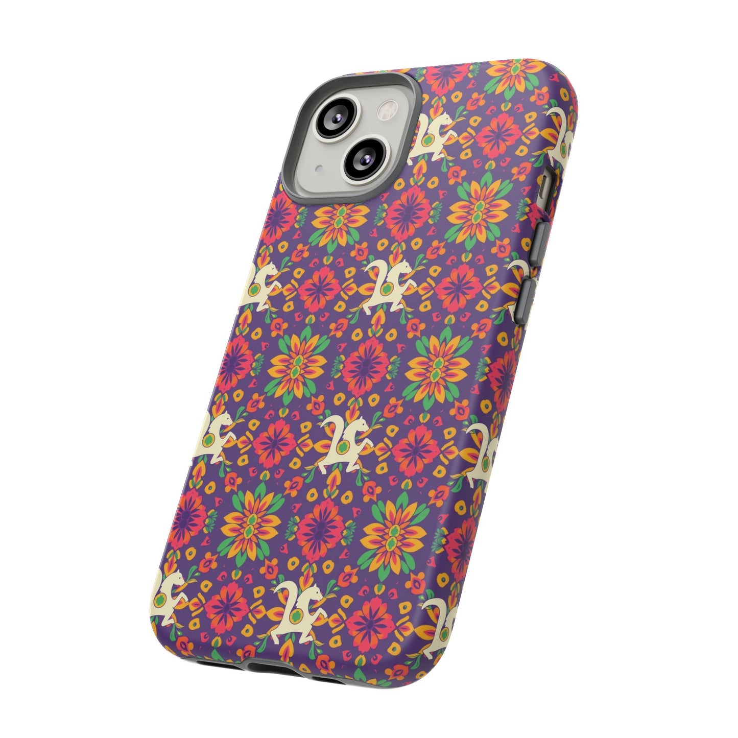Tough Cases, Aquarius, Zodiac v1, Flower Pattern