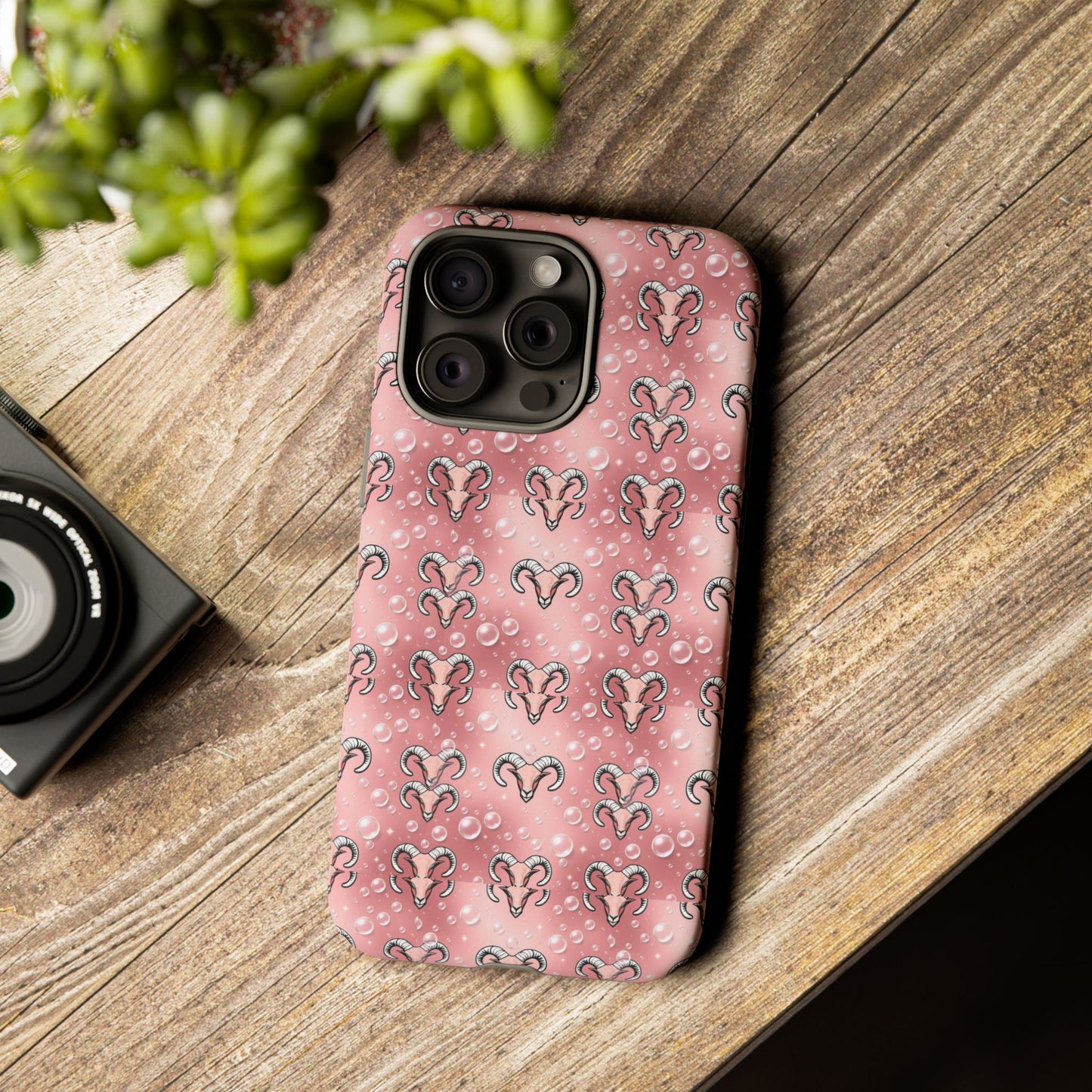 Tough Cases, Aries, Zodiac, Bubble Pattern