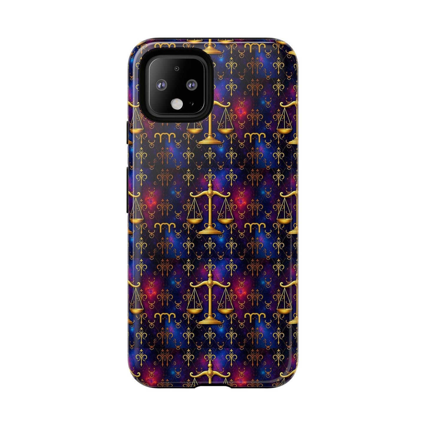 Tough Cases, Libra, Zodiac v2, Metal Pattern