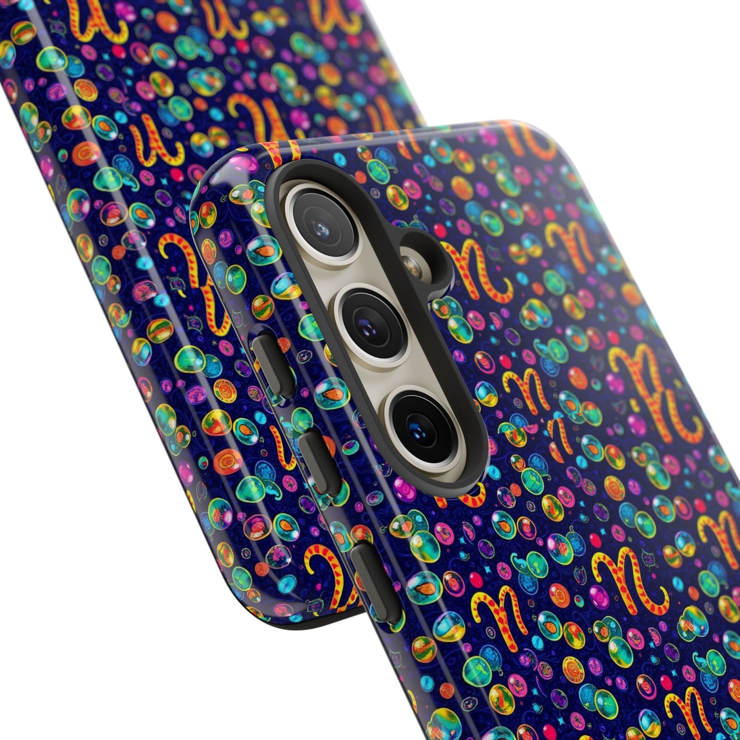 Tough Cases, Aquarius, Zodiac, Bubble Pattern