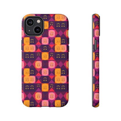 Tough Cases, Libra, Zodiac v1, Shape Pattern