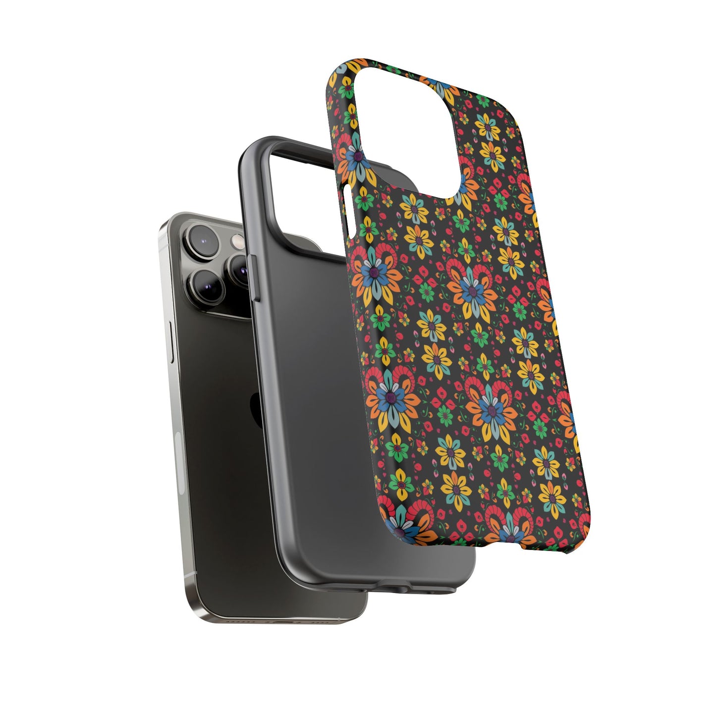 Tough Cases, Aries, Zodiac v2, Flower Pattern