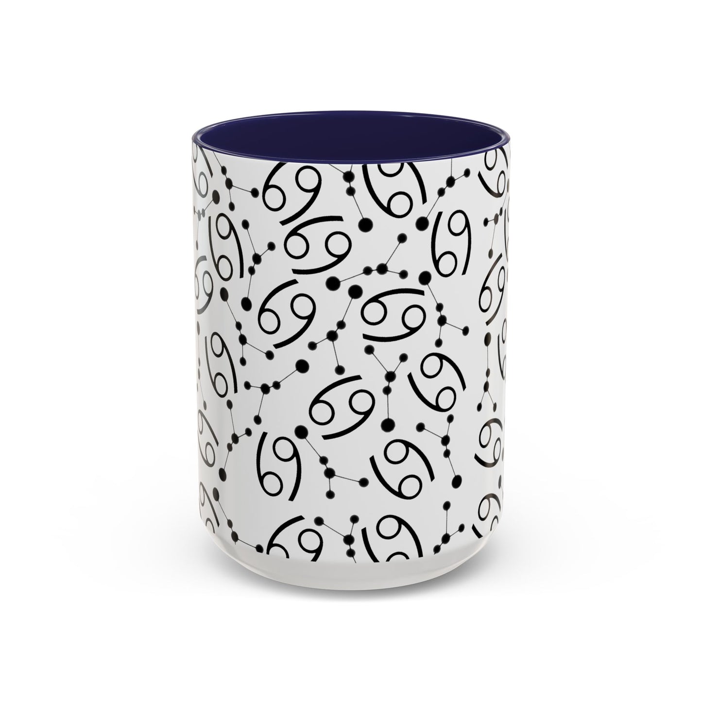 Accent Coffee Mug with the Cancer sign (11, 15oz)