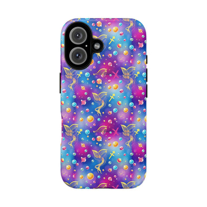 Tough Cases, Sagittarius, Zodiac v3, Bubble Pattern
