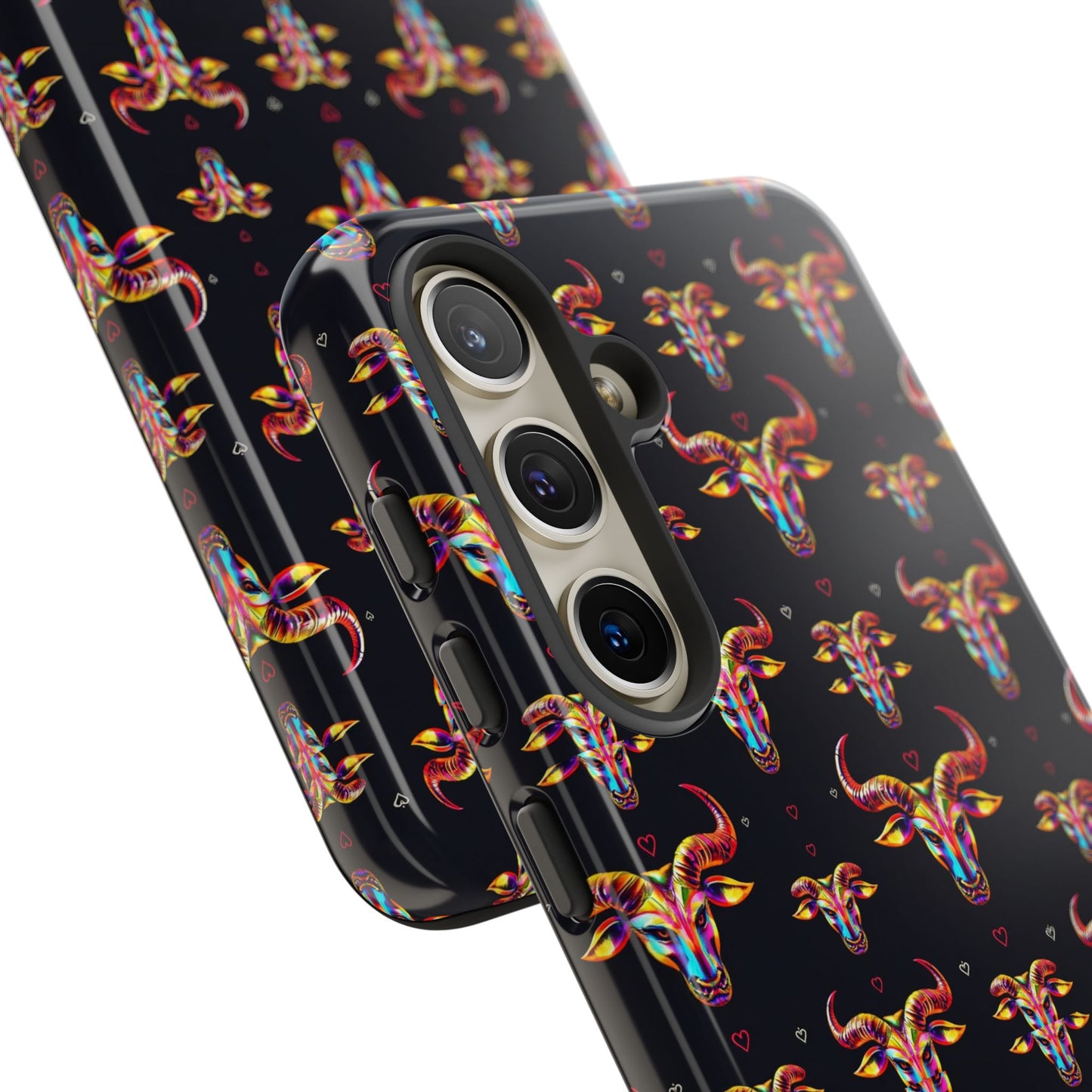 Tough Cases, Taurus, Zodiac, Metal Pattern