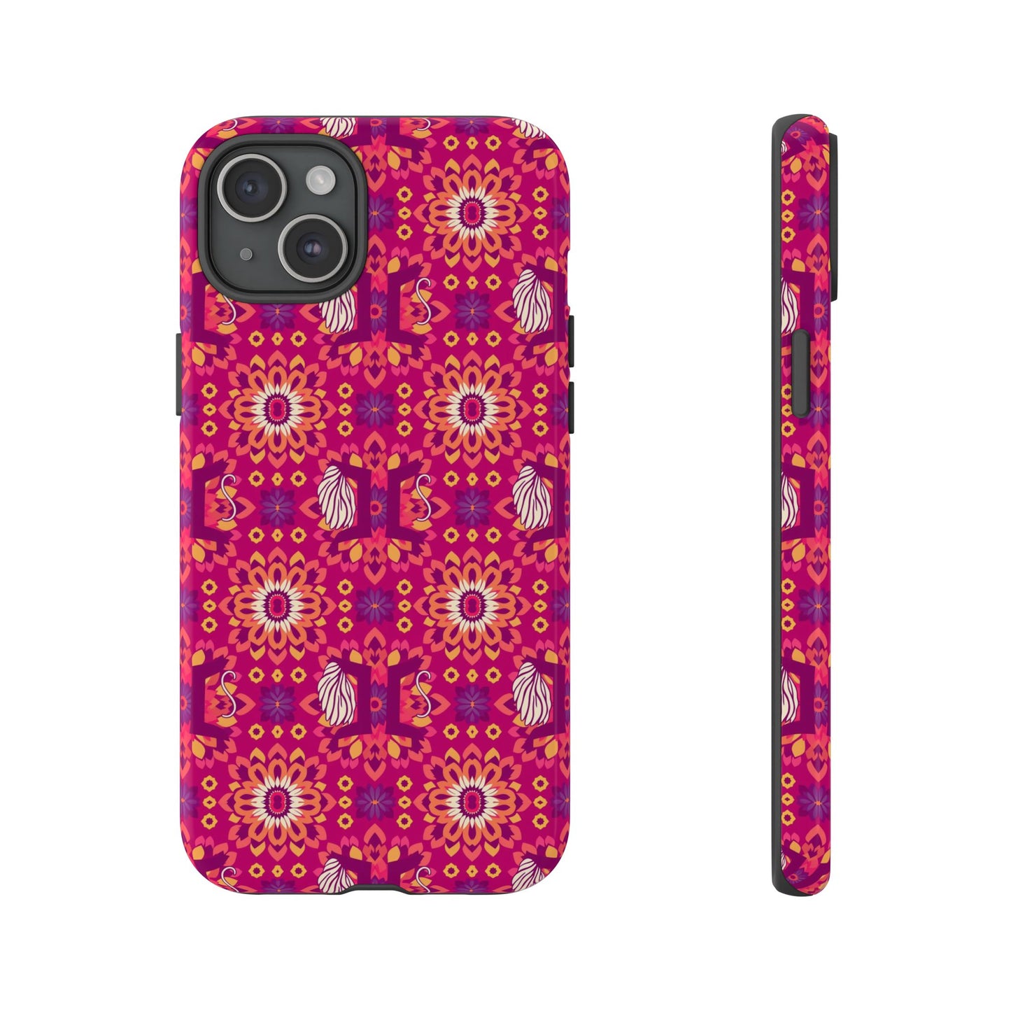 Tough Cases, Gemini, Zodiac v1, Flower Pattern