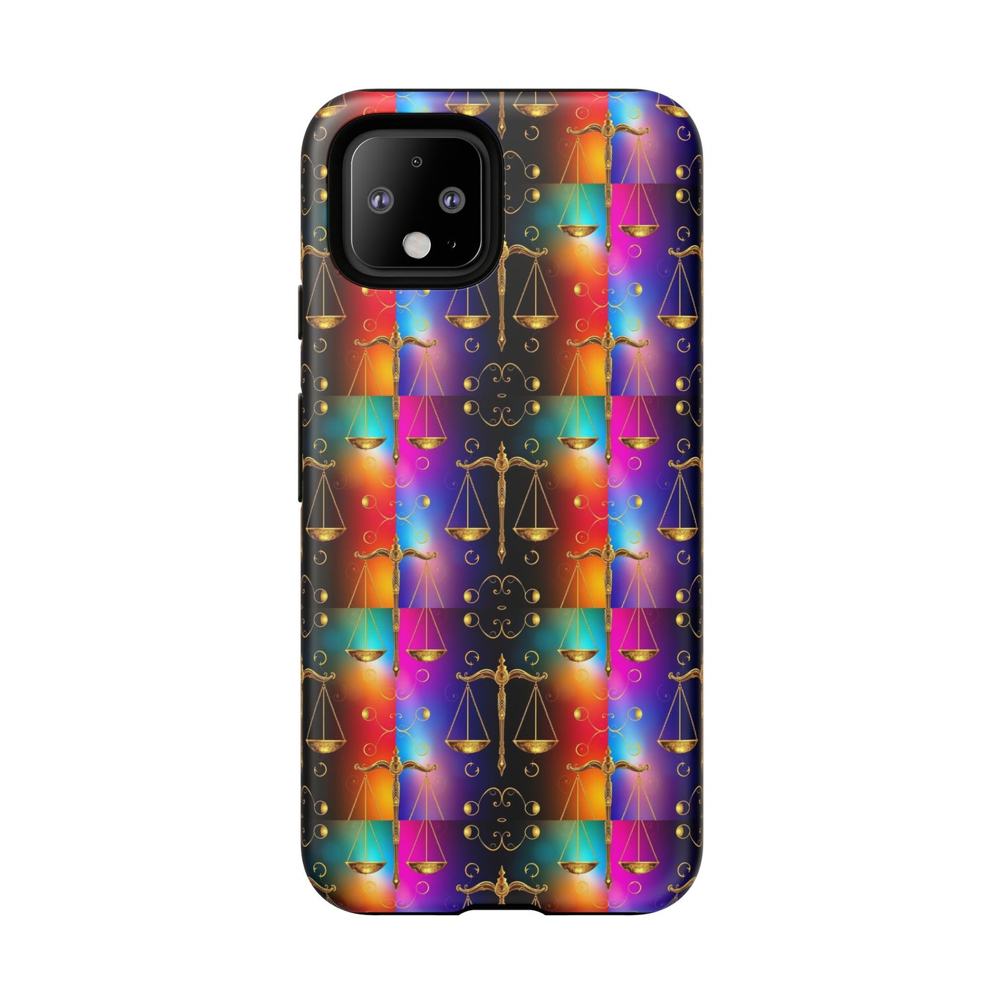 Tough Cases, Libra, Zodiac v1, Metal Pattern