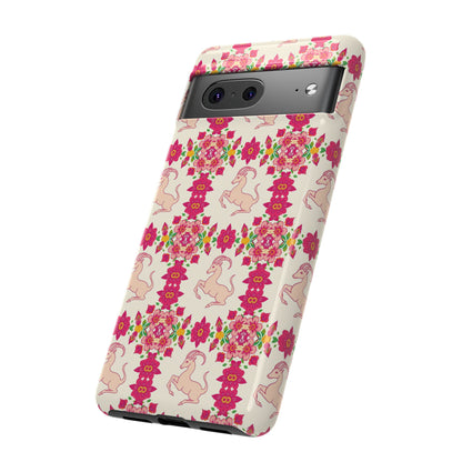 Tough Cases, Capricorn, Zodiac v3, Flower Pattern