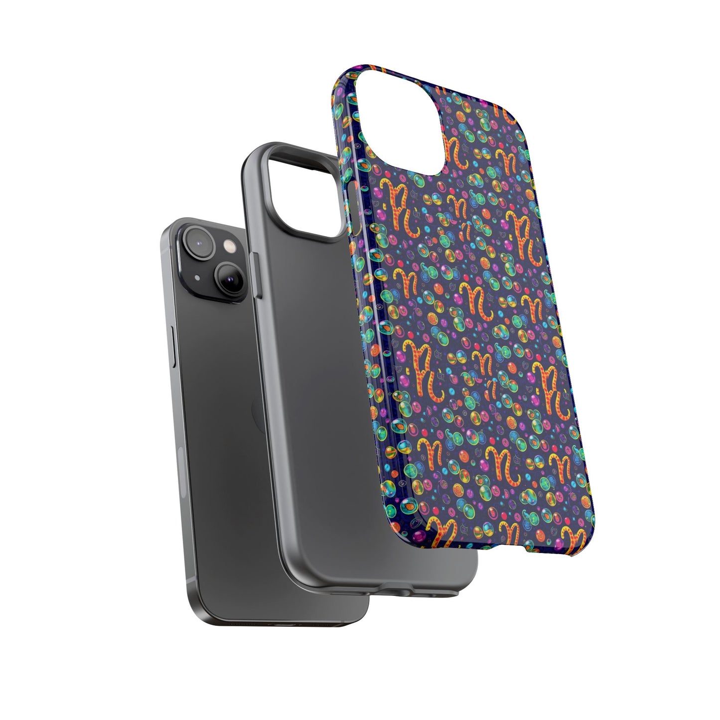 Tough Cases, Aquarius, Zodiac, Bubble Pattern
