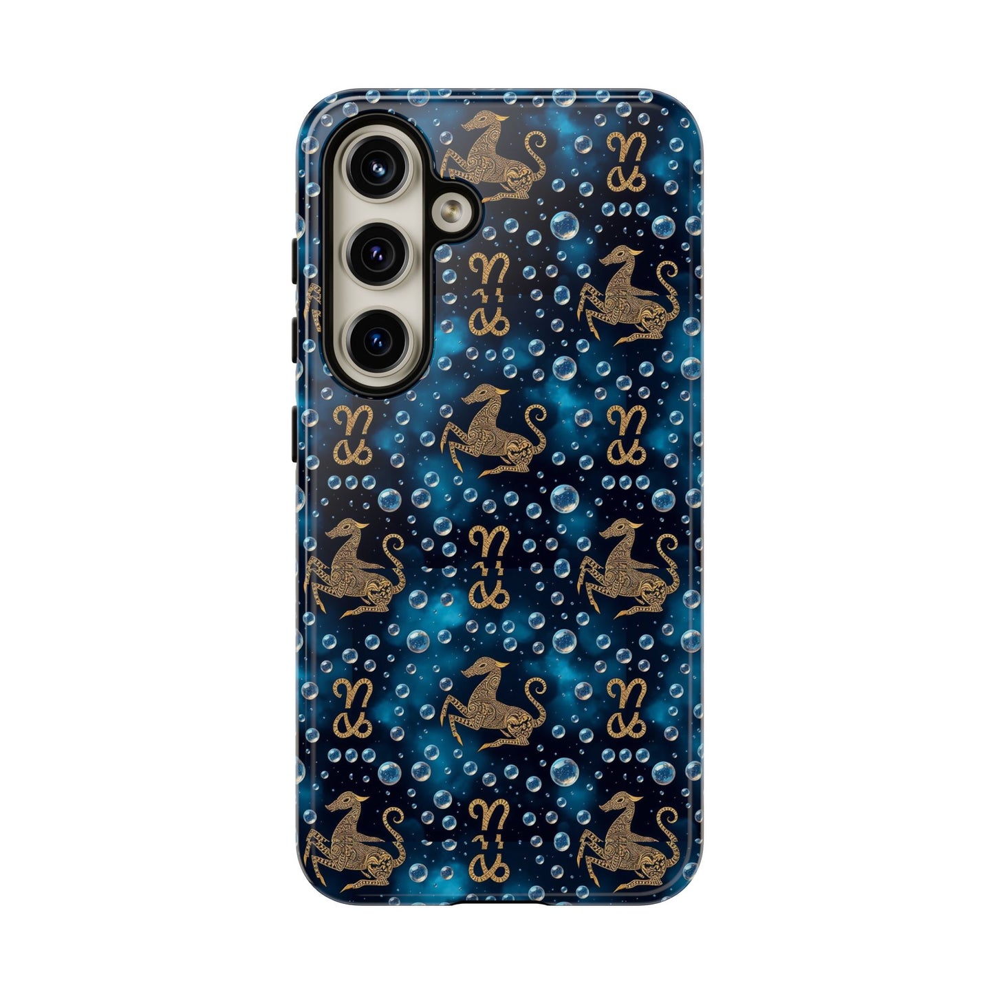Tough Cases, Capricorn, Zodiac, Bubble Pattern