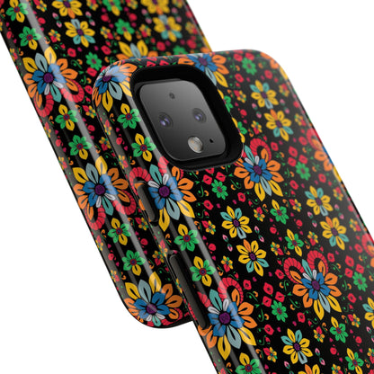 Tough Cases, Aries, Zodiac v2, Flower Pattern