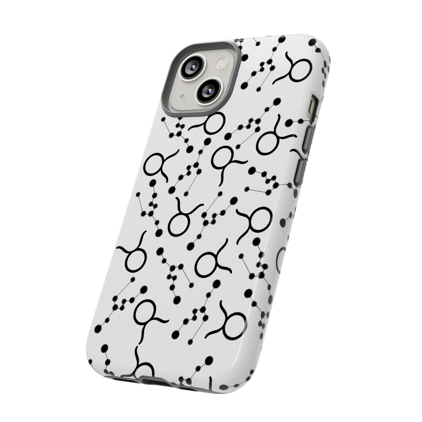 Tough Cases with the Taurus Zodiac sign for iPhone, Samsung Galaxy, and Google Pixel devices